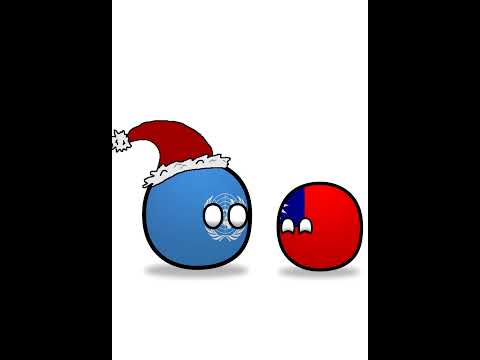Рождественский подарок Countryballs #Shorts