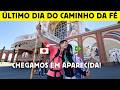 Último dia de um japonês no caminho da fé. Chegamos em Aparecida.