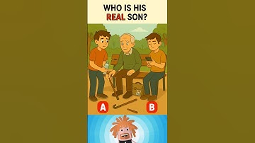 Who is real son 🤷🏼‍♀️? #riddle #find #brainteasers #shorts #genius #challenge #quiz #real