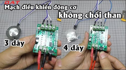 Mạch Điều Khiển Động Cơ Không Chổi Than 7V đến 12V 1.5A | Điện tử DAT