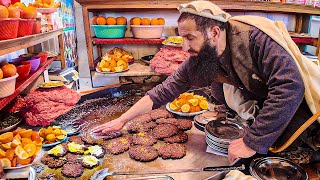 Famous Haji Gul Omar Chapli kabab recipe | Afghanistan's Street food