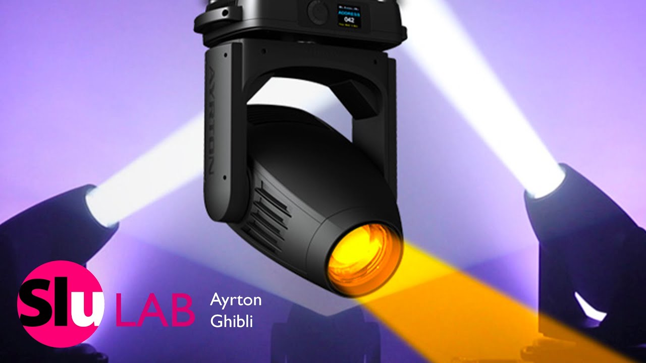 LAB 2018 // Ayrton Ghibli: becoming the standard for LED spot/profile fixtures
