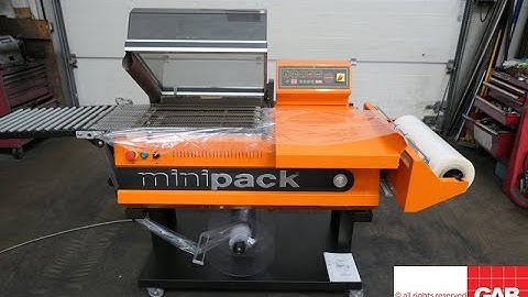 minipack torre fm76aut digit   automatic shrink wrapping machine from gab Supplies Ltd   2006