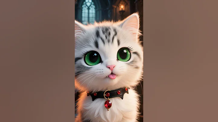 Watch the video about Shocking! A Persian Chinchilla kitten can fly after being bitten by the owner of the vampire manor!