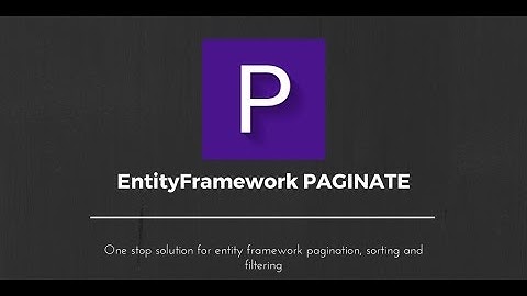 Dynamic filtering and sorting with pagination using EntityFramework Paginate