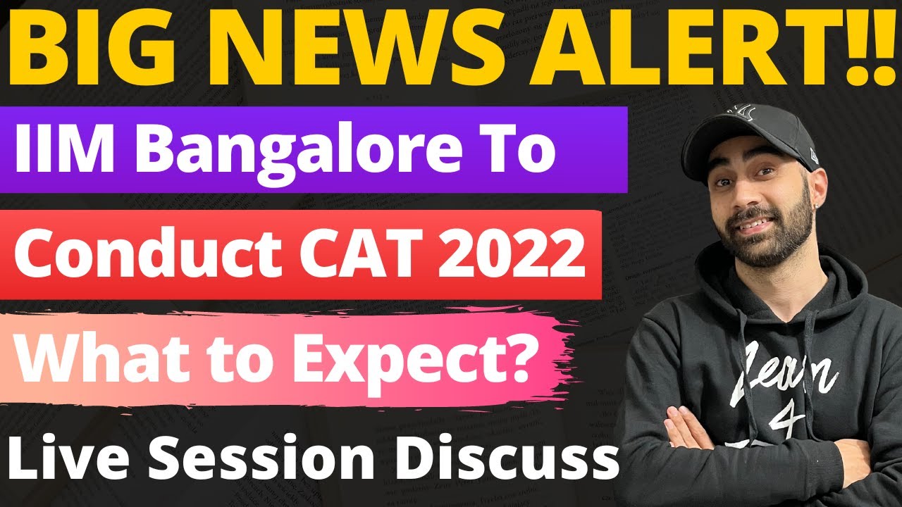 IIM Bangalore to conduct CAT 2022 Prof Ashis Mishra to be CAT Exam