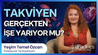 Takviyelerden Gerçekten Yararlanıyor Muyuz?| Uzun ve Genç Yaşamın DNA'sı #16| Yeşim Temel Özcan