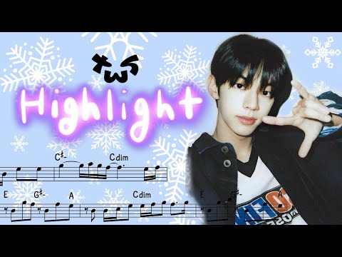 너의 이름 (Highlight) (KOR 리드시트 - 코드, 한글가사) - TWS(투어스)
