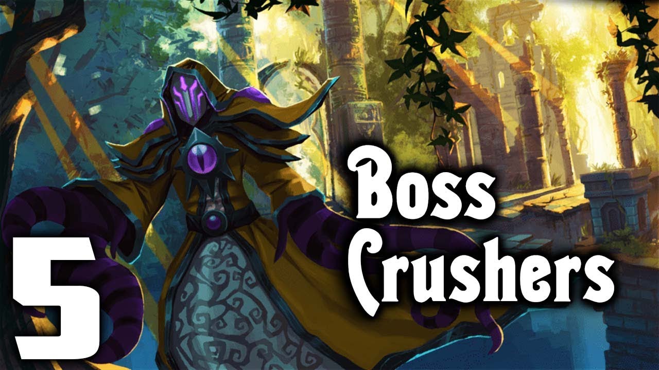 STONE GOLEM! - Let's Play BOSS CRUSHERS Gameplay Part 5 (Diablo meets Roguelite Twin Stick Shooter)