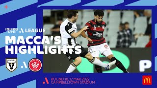 Macarthur v Western Sydney Wanderers - Macca's® Highlights | Isuzu UTE A-League
