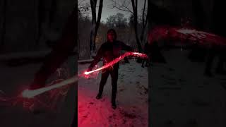 dance with LED whip on new Year eve #cyberpunk2077 #whip #flowarts