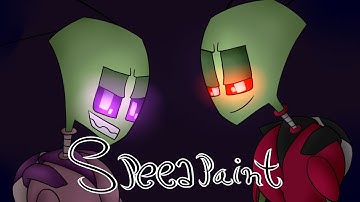 Almigthy Tallest Red and Purple Speedpaint