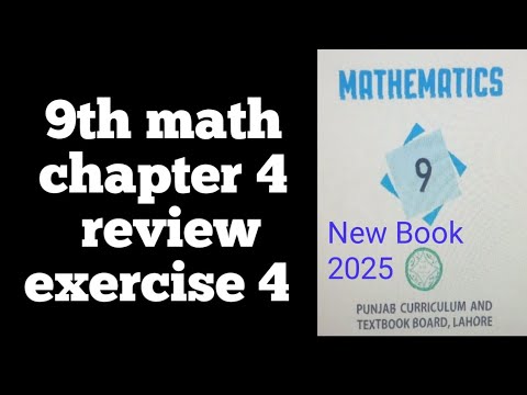 Class 9th Math chapter 4 review Exercise 4 class 9 Math factorization ...