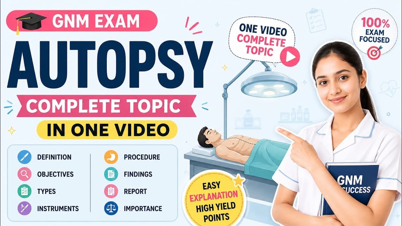 Autopsy in 5 Minutes | Easy Nursing Notes ##AutopsyNotes# ...