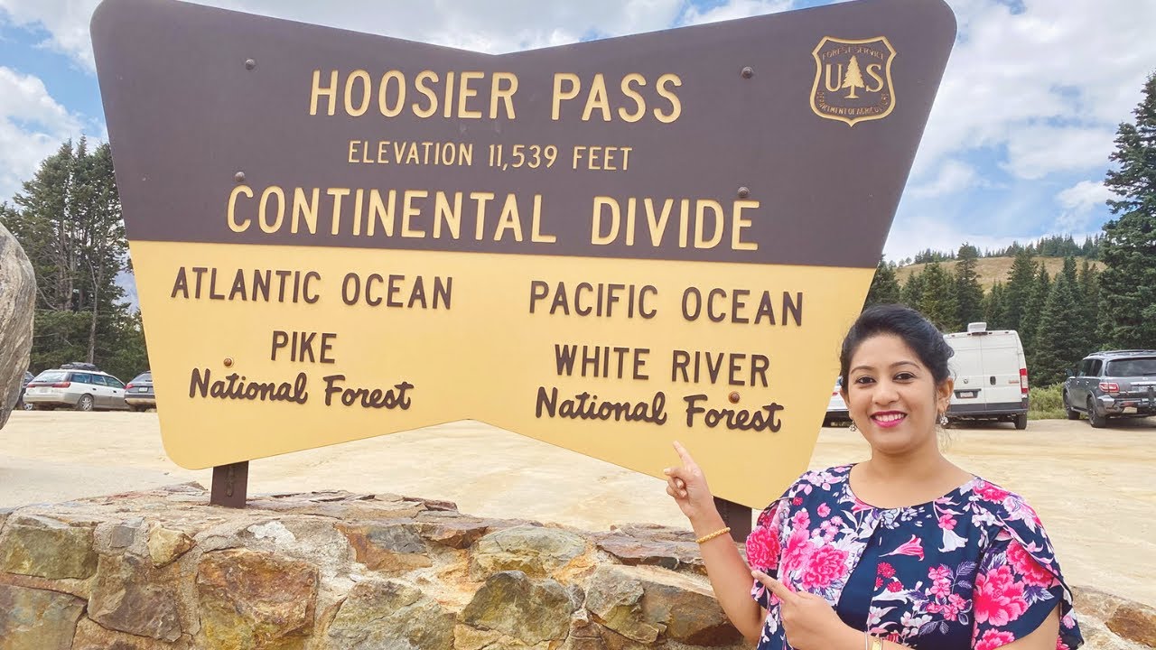 Reached Highest Town in USA through Hoosier Pass Colorado | Salankara Sen