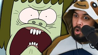 Мульт MY MOM Regular Show Reaction