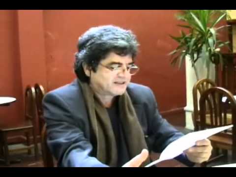 Jorge Pimentel lee poema a Carlos "chino" Domnguez (2008)