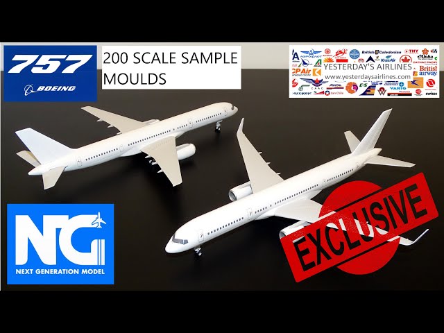 EXCLUSIVE: New NG Models Boeing 757-200 Sample Mould Review