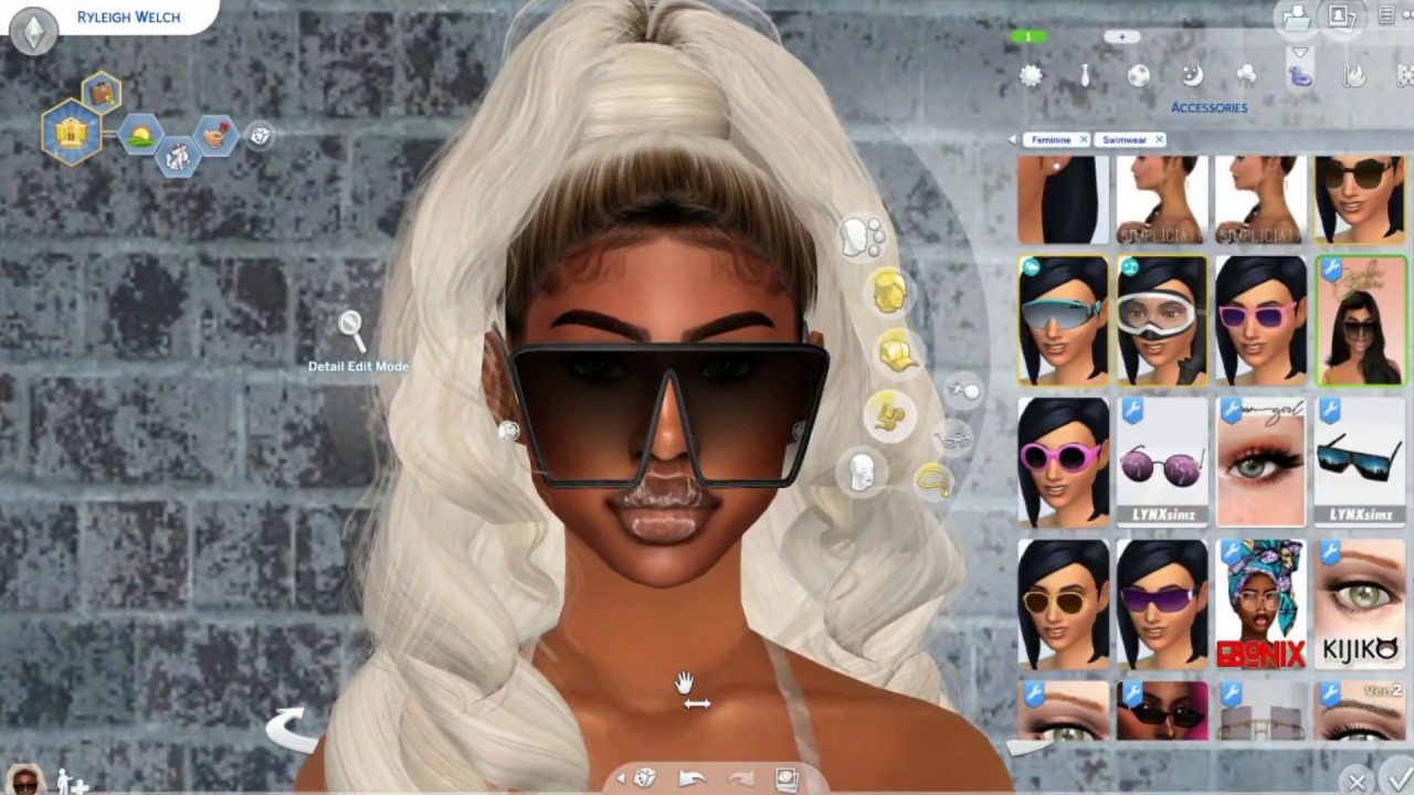 CAS LOOKBOOK || The Sims 4 + CC link - YouTube