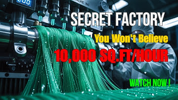 How Artificial Grass is Made – The High-Tech Manufacturing Process!