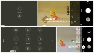Redmi note 4, note 3 camera options | Image modes, video modes, stock filters
