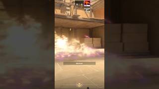 BEST molotov UNDER PALACE mirage #cs2 #shorts #tricks