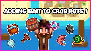 Stardew Valley: How to Put Bait in a Crab Pot