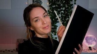 ASMR | Sketching Your Portrait | Relaxing Personal Attention | Drinking Tea | Soft Spoken