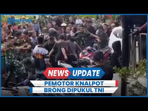 Kronologi Ricuh Pengantar Jenazah Depan Markas TNI Manado Dipicu Knalpot Brong