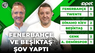 Fenerbahçe 5 - 1 Twente | Kiev 2 - 3 BJK | Genk 2 - 1 ADS | Nihat Kahveci Nebil Evren