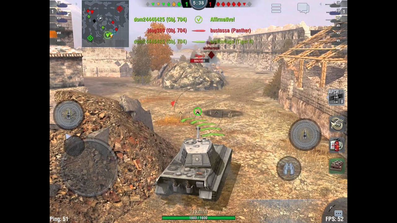 wotblitz Tiger 2 2 Kills Rank 3 - World of Tanks Blitz