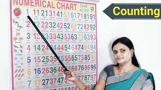 Learn to Counting 1 to 100 | 123 numbers | one two three, 1 से 100 तक गिनती, 1 to 100 Counting