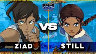 Avatar Legends The Fighting Game Korra vs Katara (Ziad vs STILL) Replay!