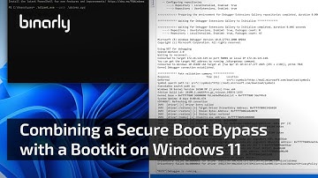 Combining a Secure Boot Bypass with a Bootkit on Windows 11