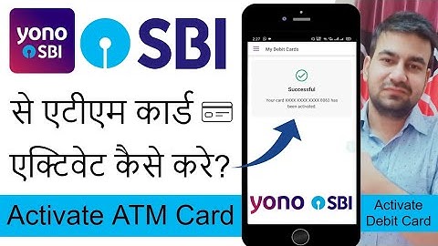 Yono SBI Se ATM Card Activate Kaise Kare 2025 | SBI ATM Debit Card Activate Through Yono SBI App