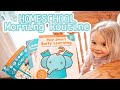HOMESCHOOL MORNING ROUTINE WITH MY TWO YEAR OLD | PRESCHOOL WORKBOOKS &amp; ACTIVITIES
