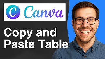 Een tabel kopiëren en plakken in Canva [eenvoudige handleiding 2025]