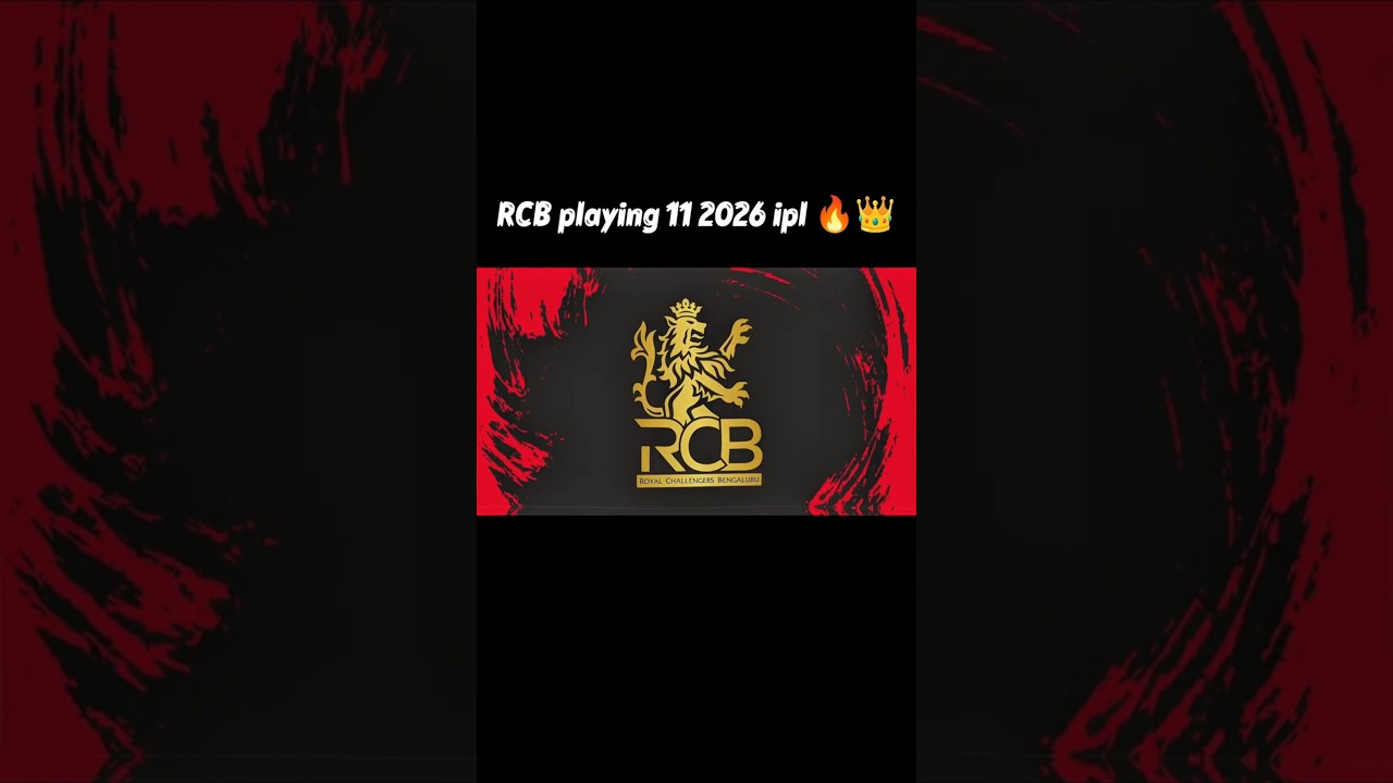 RCB Playing 11 for IPL 2026 | Predicted Squad & Team Combination👑💥☠️