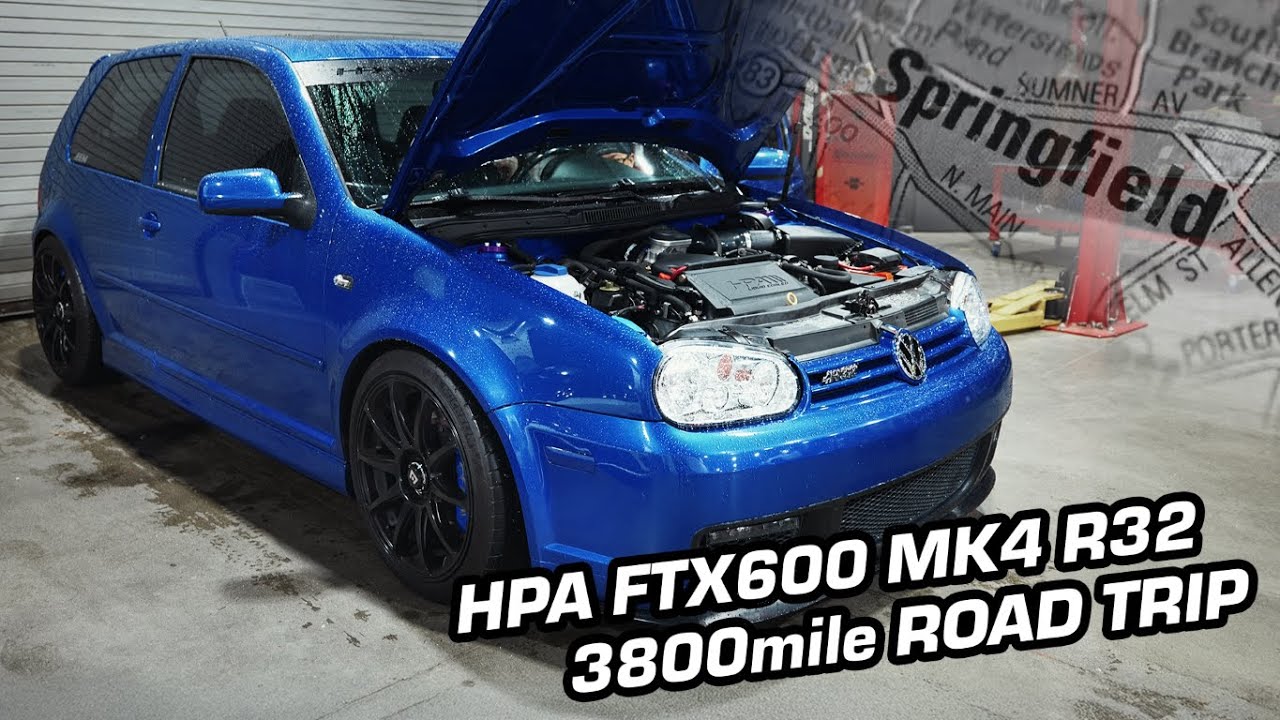3800 Miles for a Dream: David’s HPA FTX600 VW R32 Journey