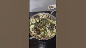 cá rô kho bầu #monngonmonau