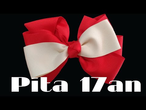Cara Membuat Pita Merah Putih Untuk Hari Merdeka 17 Agustus 2020 Youtube
