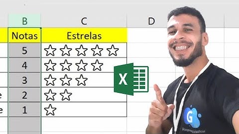 Incrível avaliação com estrelas no Excel - Aula gratuita do módulo intermediário