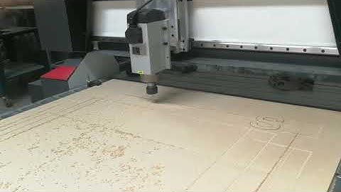 sosn dsp control cnc router with one 6kw spindle.