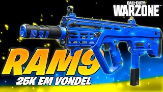 FIZ 25K COM A *ÚLTIMA CLASSE DE RAM 9* ANTES DA SEASON 4!! | CLASSE RAM 9 WARZONE