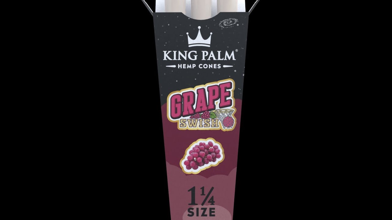 King Palm 🍇 Swish Hemp Cones 1 1/4 Size Review Bruh!