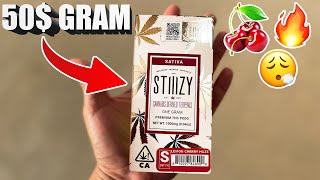This LEMON CHERRY HAZE was BUSSIN! | STIIIZY CDT REVIEW!
