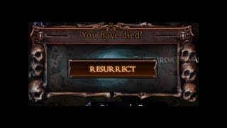 Path of exile Abyss Hardcore RIP (Extra projectiles Tunneltrap)