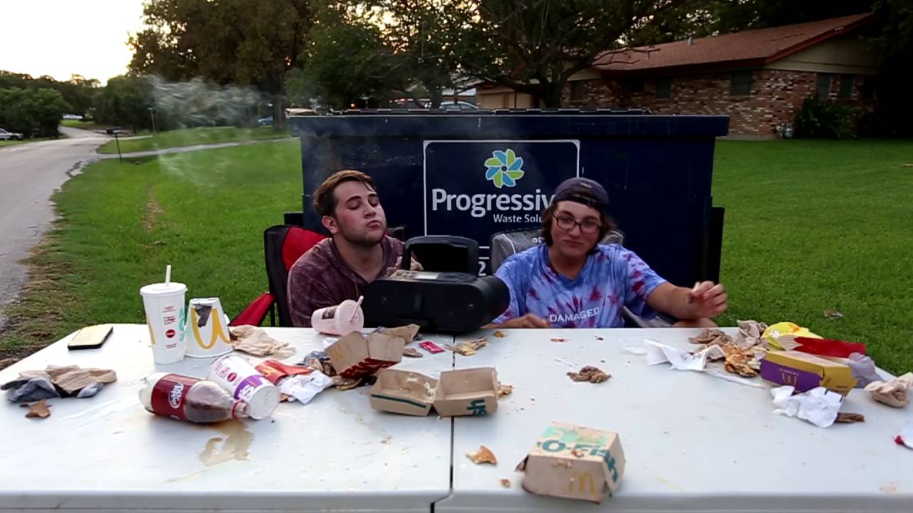 MCDONALDS DUMPSTER REVIEW YouTube