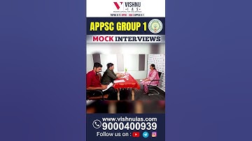 APPSC Group 1 Mock Interviews Successfully Conducted | Vishnu IAS Academy | Expert Panel Guidance