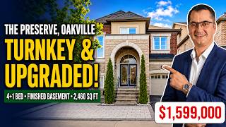 Oakville Home Tour: $1.599M Upgraded Detached in The Preserve